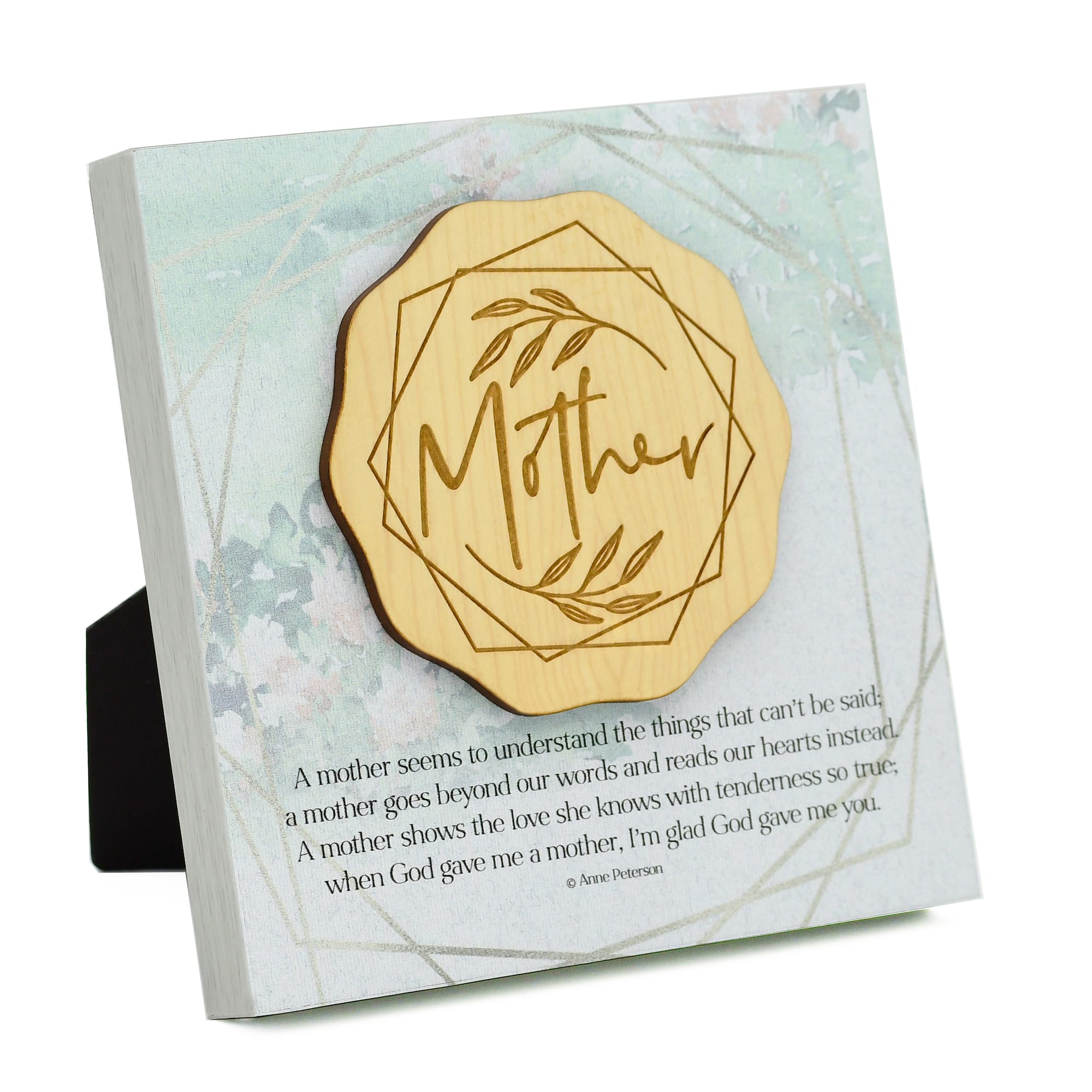 Mother - A Mother Seems Meadow Wood Plaque